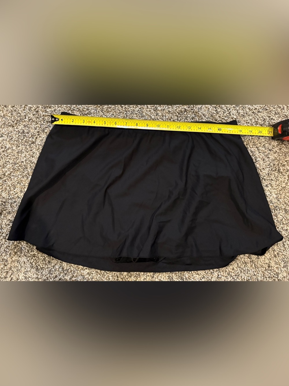 Miraclesuit Black Swimsuit Skirt Size 18 Nylon & Spandex Shapewear - Picture 7 of 7